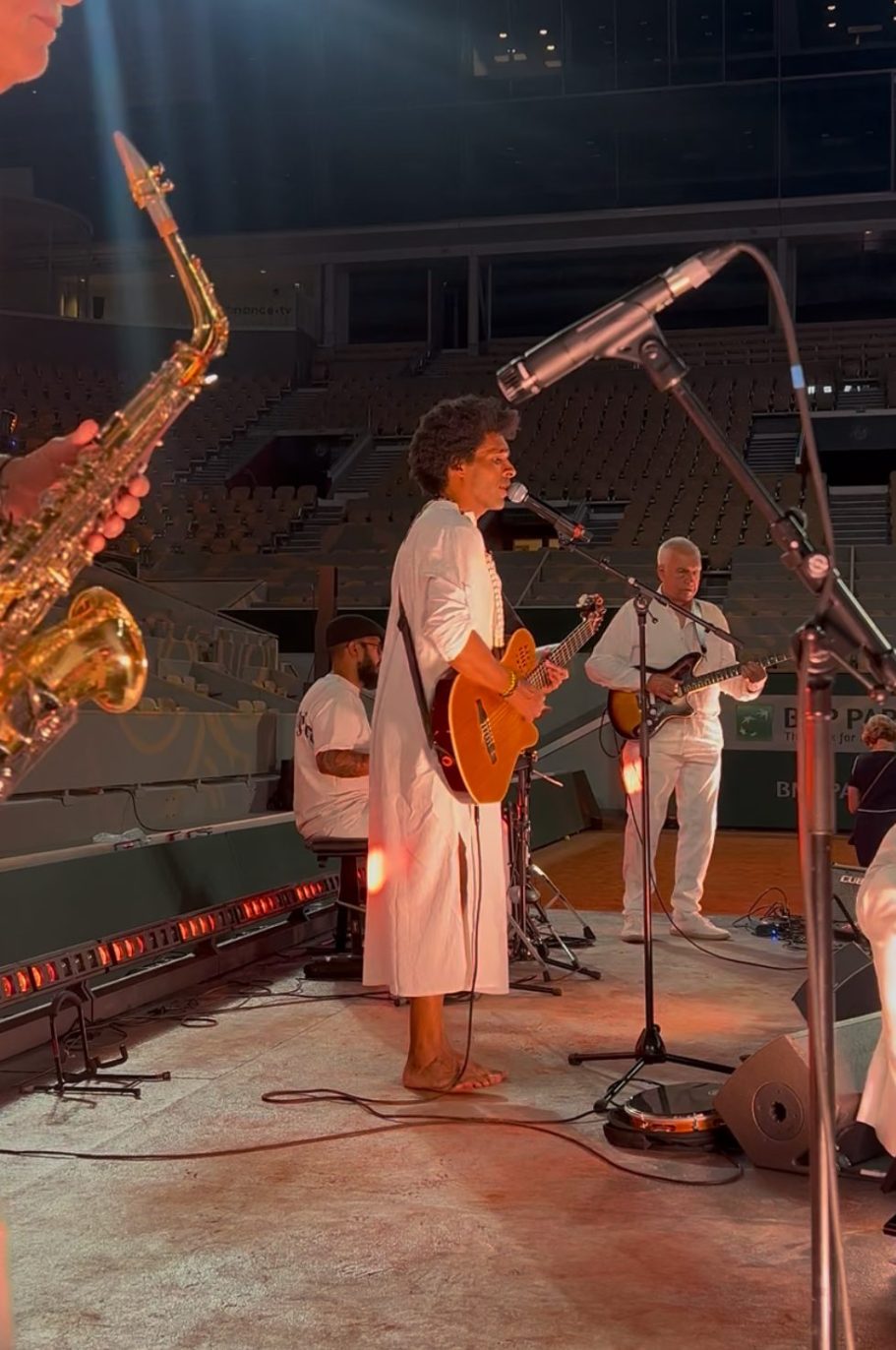 TOM DA BAHIA À ROLAND GARROS 
