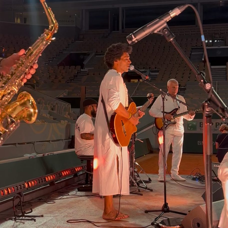 TOM DA BAHIA À ROLANDA GARROS