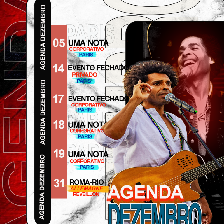 Agenda concerts Tom da Bahia 