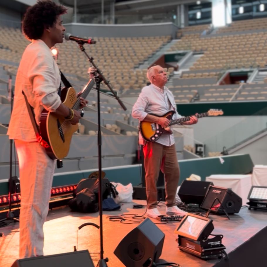 TOM DA BAHIA À ROLAND GARROS 